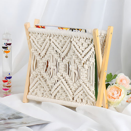 Bohemian Cotton Magazine Holder