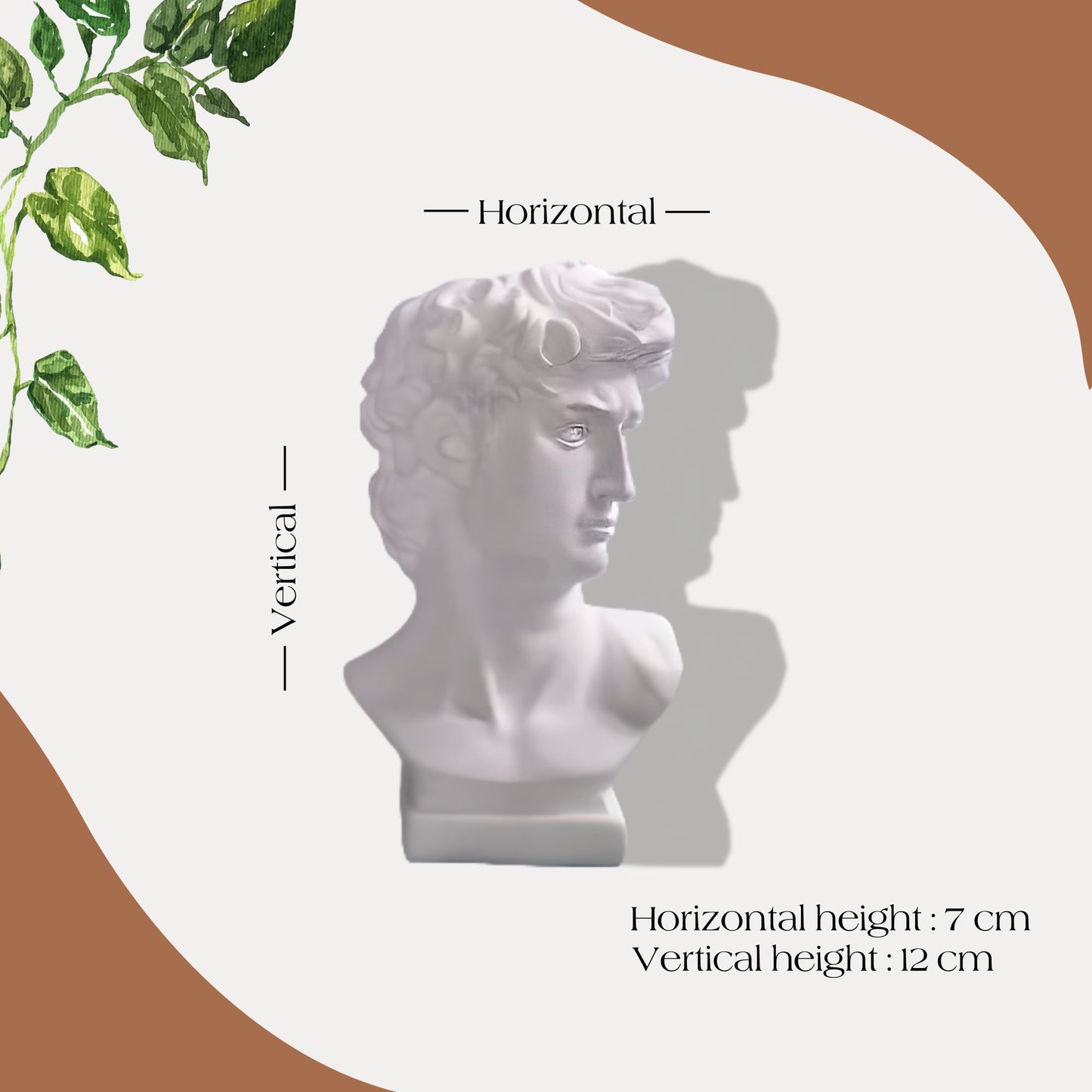 David's Muse Resin Vase