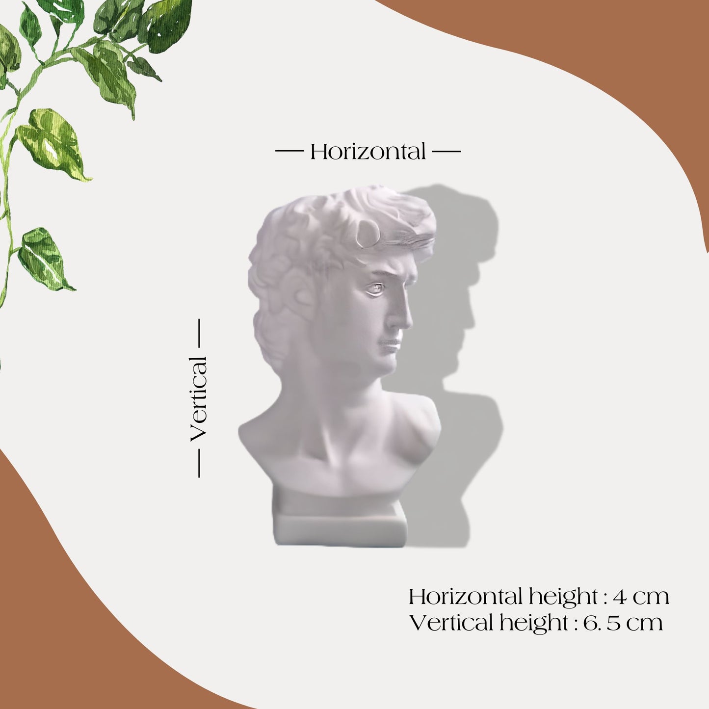 David's Muse Resin Vase