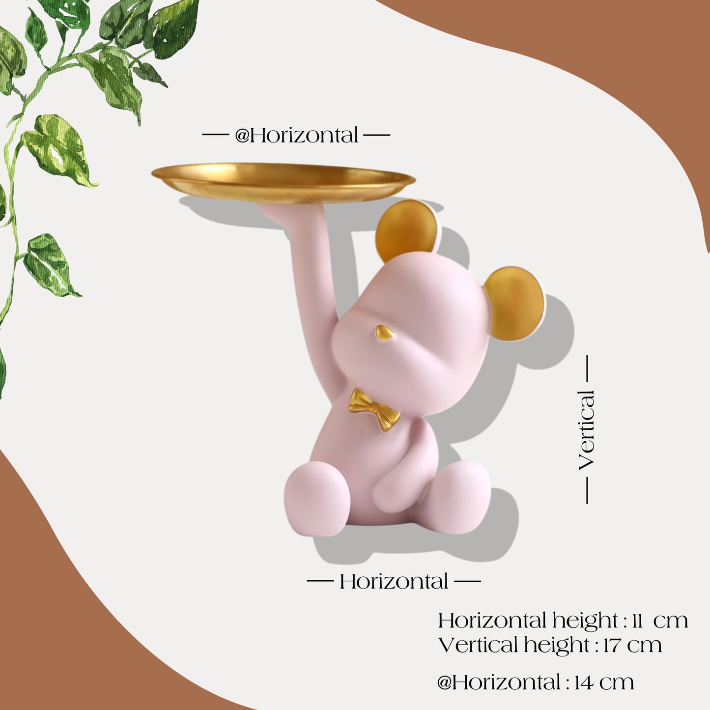 Minimalist Wooden Key Post & Catchall