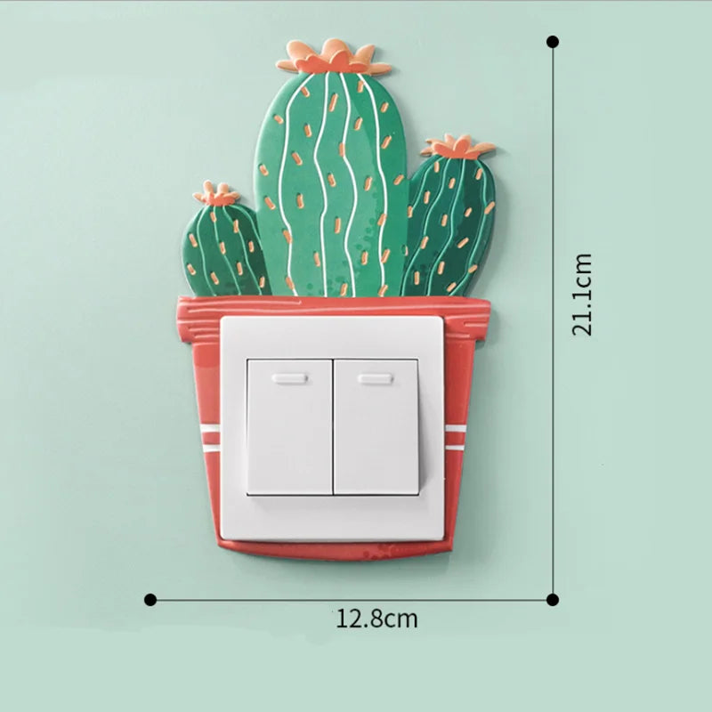 3D Unicorn Switch Sticker Cartoon