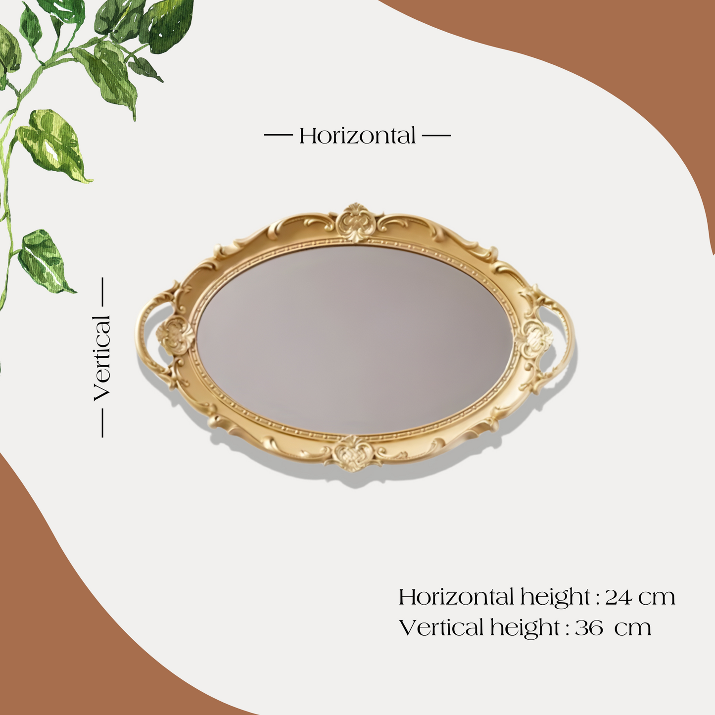 Baroque Elegance Vanity Mirror