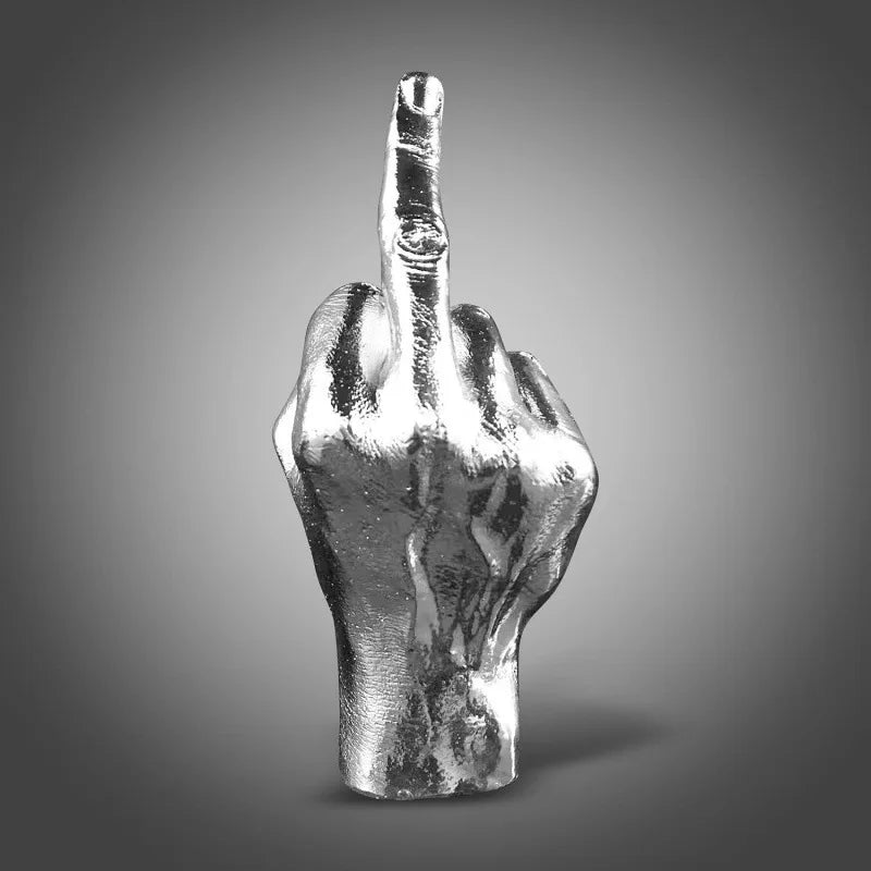 Personalized Middle Finger Statue