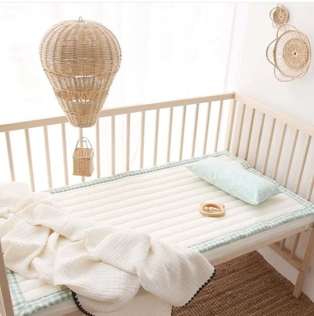 Rattan Hot Air Balloon Decor Hand-woven Wall Hanging